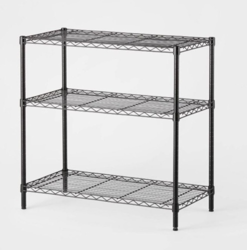 3-Tier Metal Shelving Unit - Lot 5424