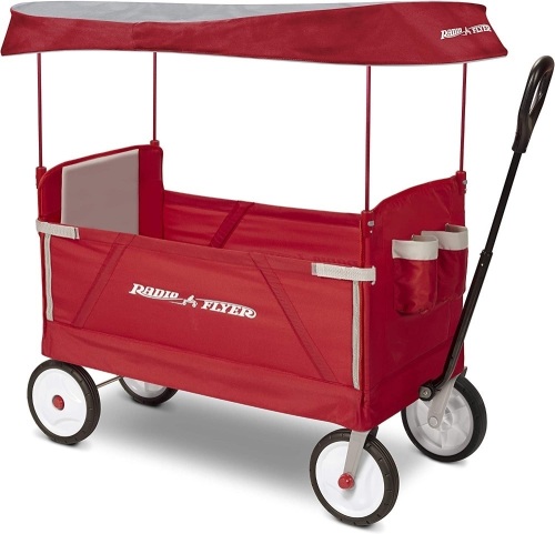Radio Flyer 3-In-1 EZ Folding, Outdoor Collapsible Wagon - Lot 6147