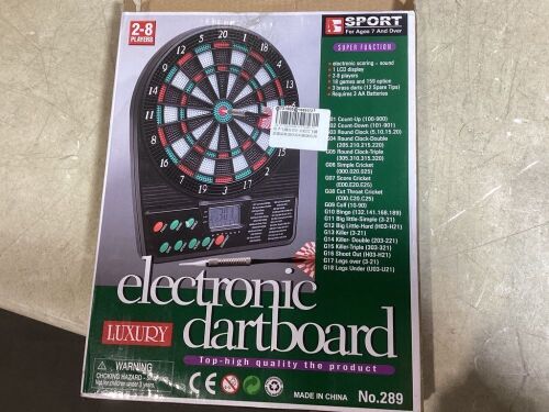 Electronic Dartboard  - Lot 330