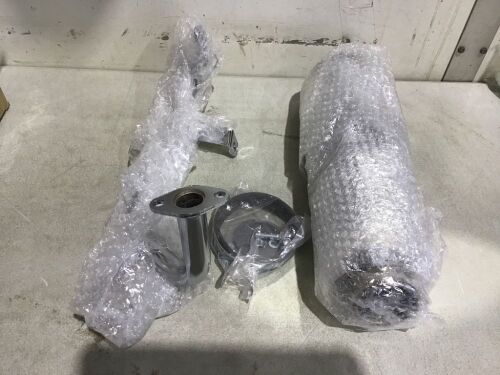 Performance Exhaust Muffler for 4 Stroke GY6 50CC 139QMB 1P39QMB Scooter  - Lot 436