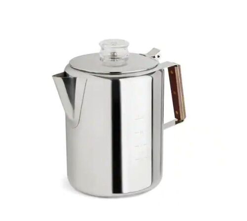 TOPS 2-12 Cup Stainless Steel Percolator - Lot 438