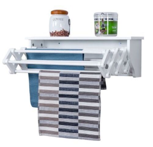 Wall-Mounted Drying Rack  - Lot 661