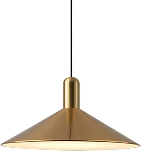 KCO Lighting Farmhouse Pendant Light, Adjustable Retro Industrial Wrought Iron Chandelier Hanging Light Fixture with Metal Shade - Lot 713