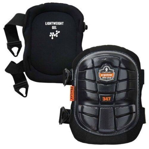 Set of Long Cap Lightweight Gel Knee Pads - Lot 666