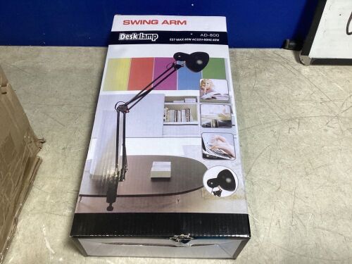 Case of Swing Arm Desk Lamps  - Lot 304