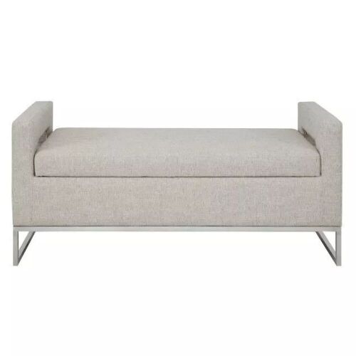 Neale Storage Bench - Gray - Lot 12