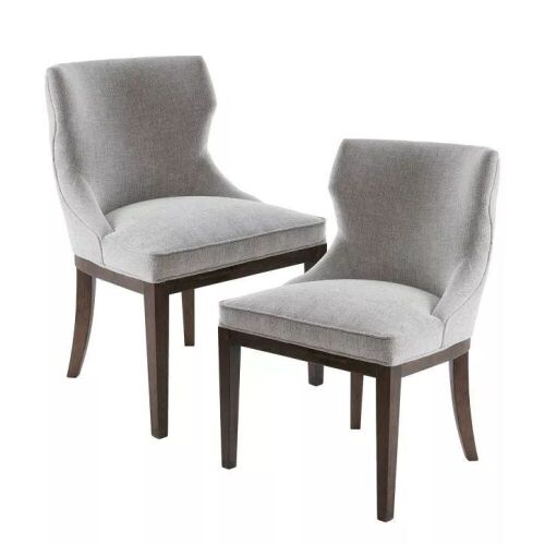 Set of (2) Madison Park Hutton Dining Chairs - Gray - Lot 20