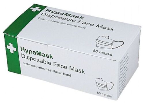 Case of (40) 50-Pack 3Ply Disposable Type II Protective Face Masks - Lot 639