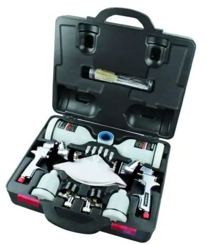 Husky HVLP Gravity Feed Spray Gun Kit - Lot 318