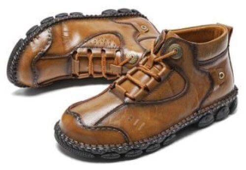 Menico Men's Vintage Casual Leather Boots - Size 44 - Lot 852