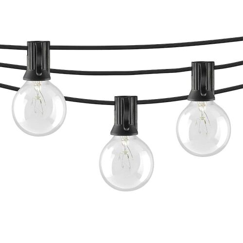 Globe Bulb Incandescent Weatherproof Indoor/Outdoor String Lights - Lot 299