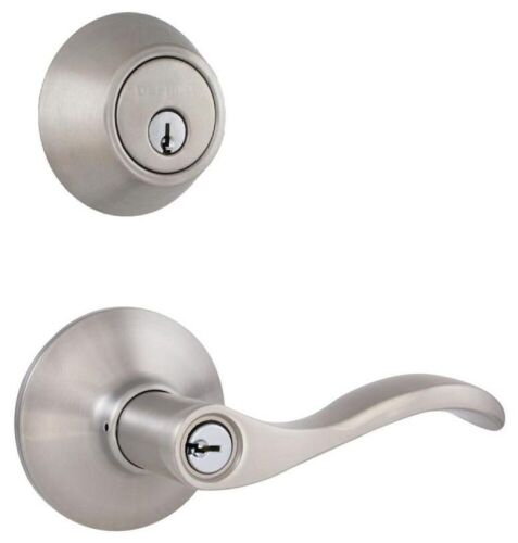 Lot of (2) Defiant Naples Lever and Deadbolt Combo Pack - Lot 437