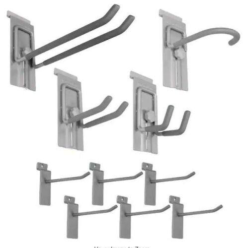 CROWNWALL Slatwall Locking Hook Kit (10-Piece) - Lot 215