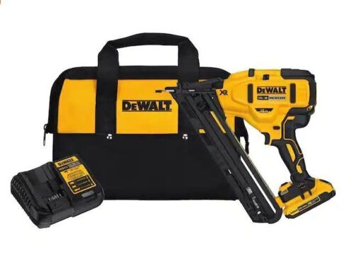 DEWALT 20-Volt Max Lithium-Ion Cordless 15-Gauge Finish Nailer - Lot 207
