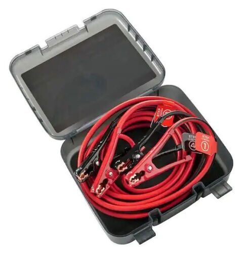 Husky 20 ft. 4-Gauge Booster Cables - Lot 117