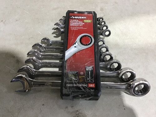 Husky Ratcheting SAE Combination Wrench Set - Missing Pieces  - Lot 430