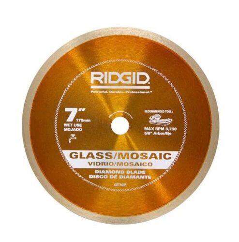 RIGID 7 in. Glass Tile Blade - Lot 849