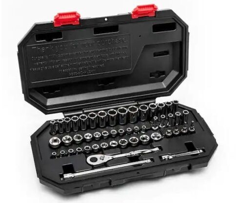 Husky 1/4 in. Drive Mechanics Tool Set (50-Piece) - Lot 454