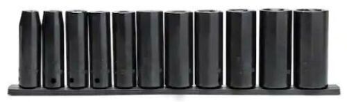 1/2" Drive Deep SAE Impact Socket Set - Lot 607