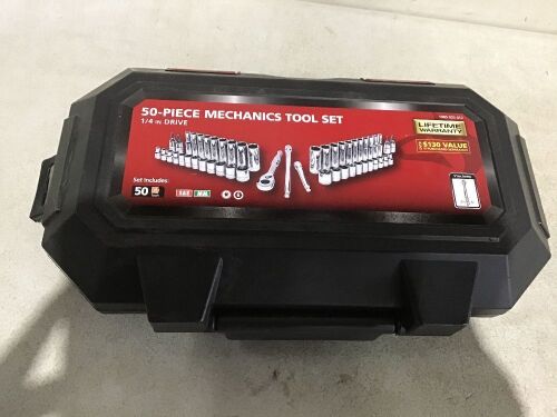 Husky Mechanics Tool Set, 50 Pc - Missing Pieces - Lot 653