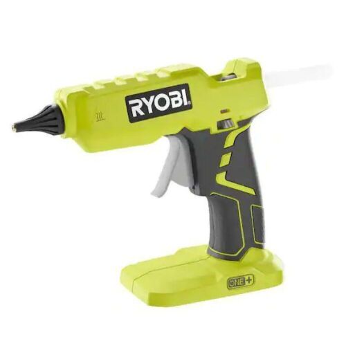 RYOBI ONE+ 18V Cordless Full Size Glue Gun (Tool-Only) with 3 General Purpose Glue Sticks - Lot 174