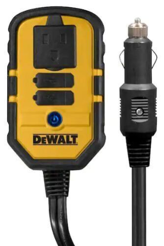 140W Portable Car Power Inverter with Dual USB Ports - Lot 637