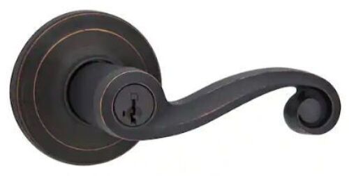 Lido Venetian Bronze Entry Door Handle - Lot 848