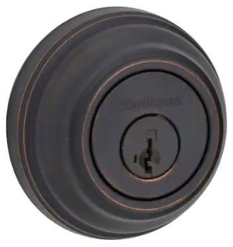 Venetian Bronze Single Cylinder Deadbolt - Lot 886