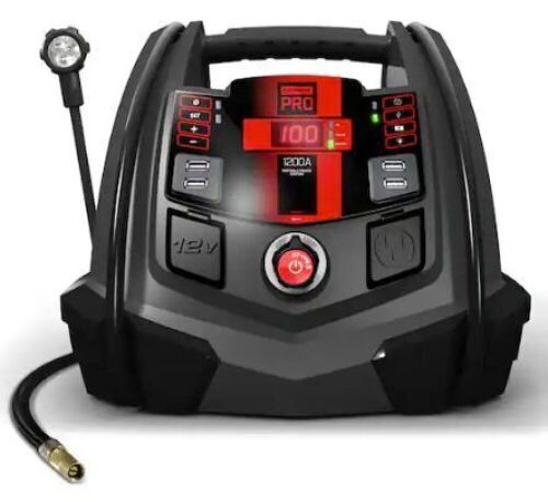 Schumacher Pro Automotive 12V Jump Starter, Portable Power Station, and Air Compressor - Lot 51