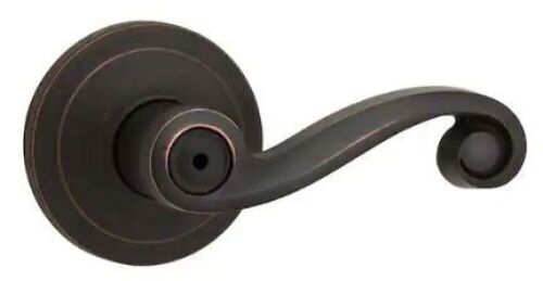 Lido Venetian Bronze Privacy Bed/Bath Door Handle - Lot 876