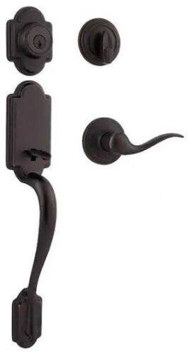 Arlington Venetian Bronze Door Handleset with Tustin Door Handle - Lot 625