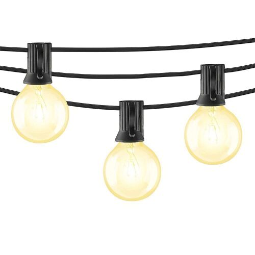 100' 5W G40 Incandescent Globe Bulb String - Lot 277