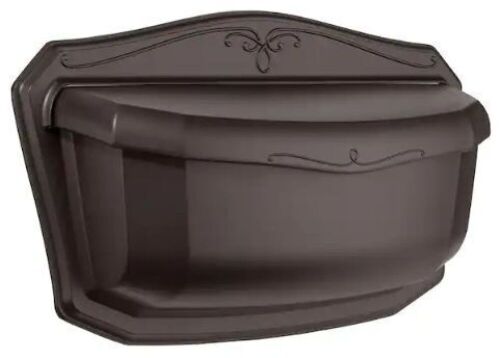 Small Aluminum Wall Mount Mailbox - Villa Rubbed Bronze - Lot 667