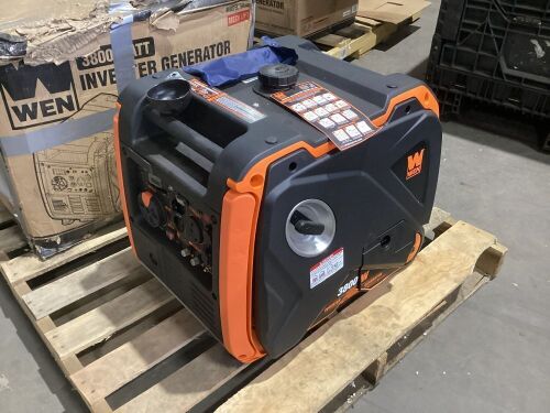 WEN 53680i 3800W Portable Inverter Generator - Damaged - Lot 266