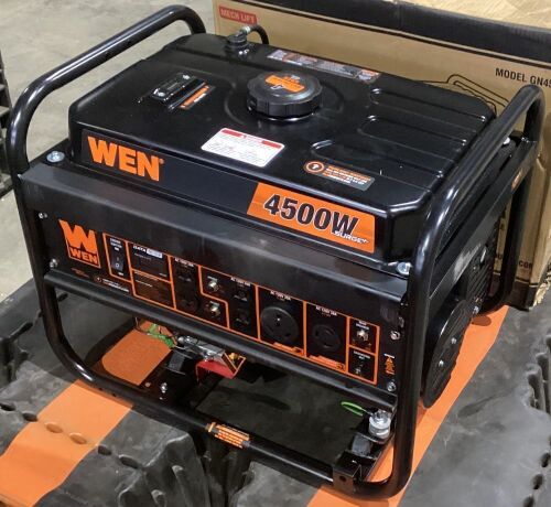 WEN GN4500 4500W Portable Generator - Used/Untested - Lot 56