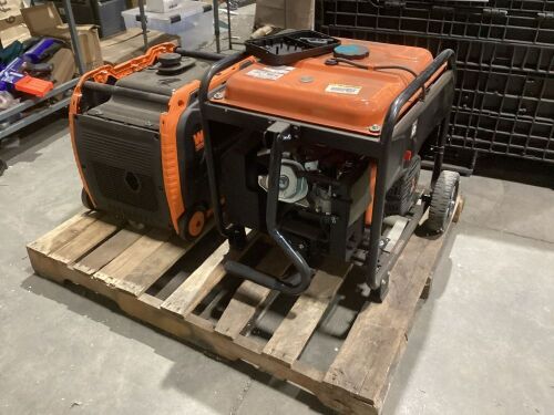 Lot of (2) WEN Power Generators - For Repair/Parts - Lot 232