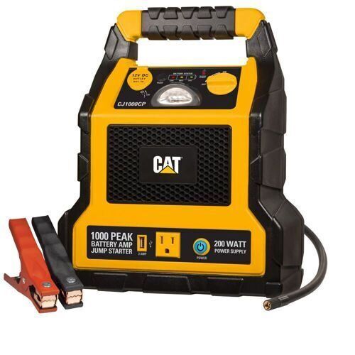 CAT 1000 Peak Amp Jump Starter, Power Station, Air Compressor CJ1000DCP - Lot 432