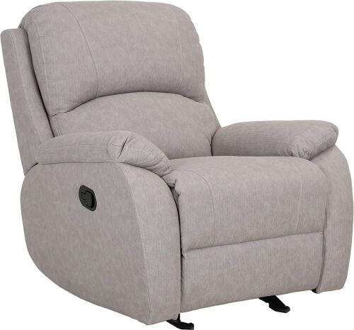 Ravenna Home Oakesdale Contemporary Glider Recliner, 35.4"W - Lot 17