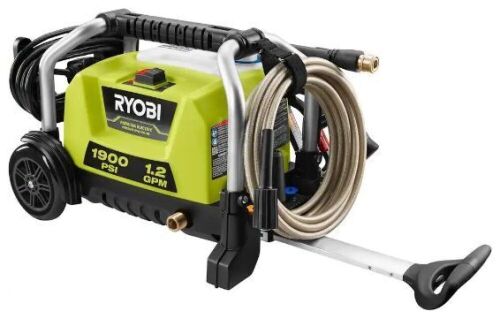 Ryobi 1900 PSI 1.2 GPM Cold Water Wheeled Electric Pressure Washer - Lot 188
