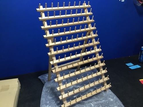 Sewing and Embroidery Thread Rack - Appears New with Minor Damage - Lot 1178