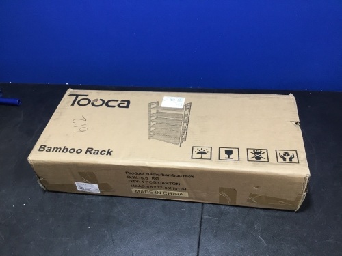 Tooca Bamboo Rack - Appears New - Lot 913