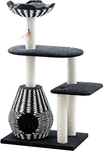 Ace PetPals Four Level Cat Perch & Condo Lounger, 27" x 19" x 49" - Appears New  - Lot 657