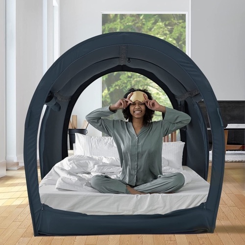 Leedor Pop Up Bed Canopy Tent, Mattress Not Included - E-Comm Return, Appears New   - Lot 836