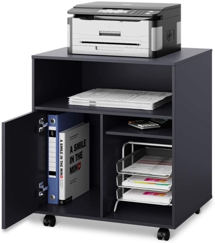 DEVAISE Mobile Printer Stand with Adjustable Shelf - New/Unopened  - Lot 1088