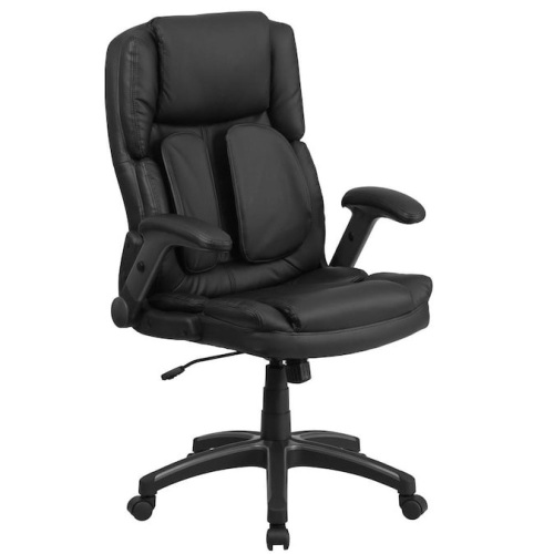 Flash Furniture Black Contemporary Adjustable Height Swivel Executive Chair - New/Unopened - Lot 307