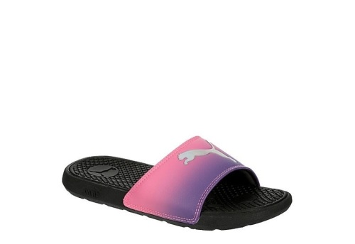 Puma Girls Cool Cat Slide Sandals, 6 - New - Lot 1084