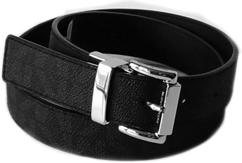 Michael Kors Womens Reversible Belt Silver Buckle, Small - New - Lot 783