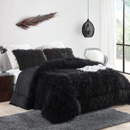 Byourbed Black Bear Coma Inducer Comforter, Oversized King - New - Lot 625