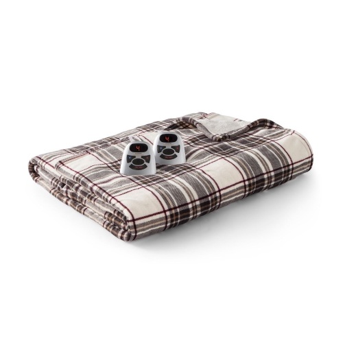 Biddeford Microplush with Sherpa Electric Blanket, King - New - Lot 630