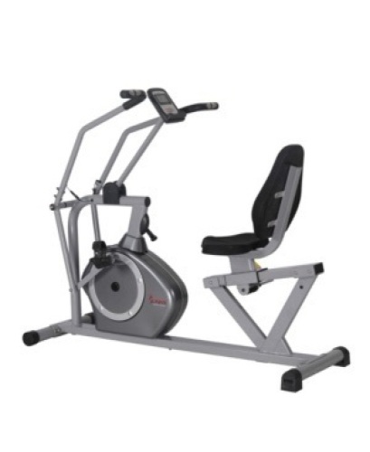 Sunny Health & Fitness Cross Training Magnetic Recumbent Exercise Bike - Appears New - Lot 36